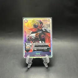 One Piece TCG Sanji OP07-064 SR (PRB-02) NM - Image 1