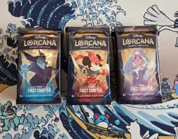 Disney Lorcana The First Chapter Booster Pack Lot x24 New/Sealed Fast Shipping! - Image 3