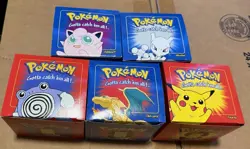 Pokemon 23k Gold Plated Cards Burger King Set Of 5 Vintage CHARIZARD SEALED! - Image 1