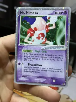 Mr. Mime ex 110/112 EX FireRed LeafGreen 2004 FRLG Holo Rare Pokemon Card TCG - Image 4