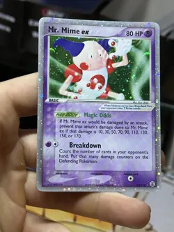 Mr. Mime ex 110/112 EX FireRed LeafGreen 2004 FRLG Holo Rare Pokemon Card TCG - Image 5