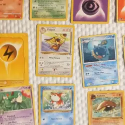 Pokemon TCG & Dragon Ball Z CCG Card Lot - Pikachu, Trainer, Energy - Image 4