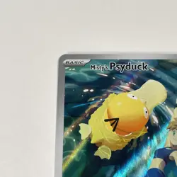 Pokemon TCG Destined Rivals Misty's Psyduck 193/182 Card - Image 4