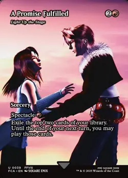 A Promise Fulfilled X1 SHOWCASE-NM/M- Final Fantasy: Through the Ages - Image 1