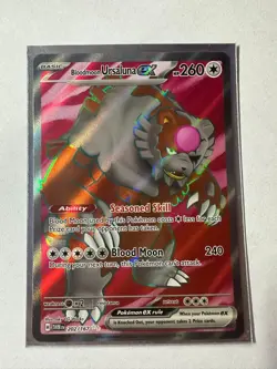 Pokemon TCG - Twilight Masquerade - Bloodmoon Ursaluna EX 202/167 - Image 1