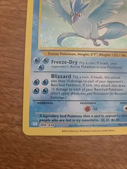 Articuno 009/034 - Pokemon TCG Classic Collection - Near Mint - Image 5