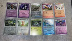 Pokemon TCG Holos/Reverse Holos Card Lot 10 NM/M (What You See Is What You Get) - Image 1