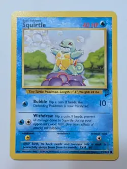 Squirtle 93/130 - Base Set 2 Unlimited - Pokemon TCG - Image 1
