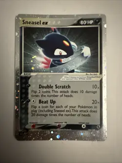 Sneasel ex - 103/109 - Pokemon Ruby & Sapphire Ultra Rare MP - Image 1