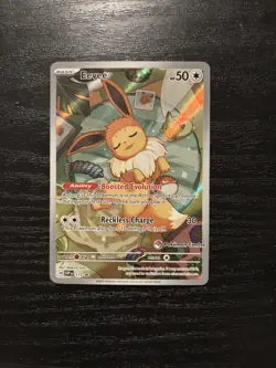 Eevee (Pokemon Center Exclusive) 173 Holo Scarlet & Violet Promo Pokemon NM - Image 1