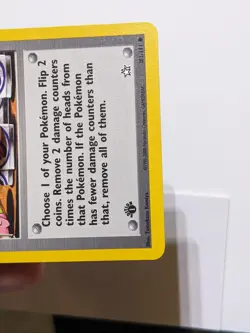 Moo-Moo Milk 101/111 1st Edition Neo Genesis Pokemon TCG - NM - Image 3