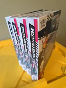 Pokemon Black Bolt & White Flare Poster Collection Box 4X Lot New Sealed - Image 4