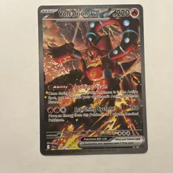 Pokemon TCG Volcanion ex #182/159 Journey Together Special Illustration Rare - Image 2