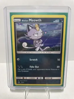 Alolan Meowth - SM Promos SM43 Holo MP Pokemon TCG - Image 1