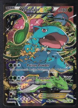 Pokemon Venusaur EX XY123 Black Star Promo - Image 1