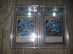 Yu-gi-oh BGS/Beckett SD25-TC001 SD25-SC001 blue eyes white dragon PACK - Image 1