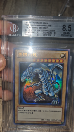 Yu-gi-oh BGS/Beckett SD25-TC001 SD25-SC001 blue eyes white dragon PACK - Image 2