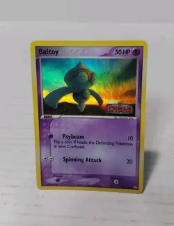 Baltoy 44/108 Reverse Holo EX Power Keepers 2007 Pokemon Card LP - Image 1