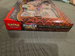 Pokemon TCG PALDEAN FATES Great Tusk Iron Treads Ex Premium Collection SEALED - Image 3