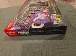 Pokemon TCG PALDEAN FATES Great Tusk Iron Treads Ex Premium Collection SEALED - Image 4