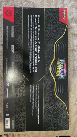 Pokemon TCG Paldean Fates Great Tusk EX & Iron Treads EX Premium Collection Box - Image 2