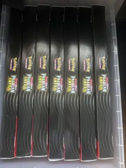 8 X Pokemon TCG PALDEAN FATES Great Tusk Iron Treads Ex Premium Collection - NEW - Image 2