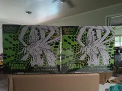 POKEMON CENTER LOT OF 2 PERFECT ORDER ETBs ELITE TRAINER BOX NEW/SEALED FS - Image 1