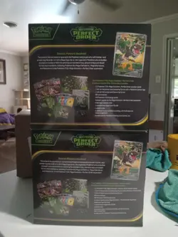 POKEMON CENTER LOT OF 2 PERFECT ORDER ETBs ELITE TRAINER BOX NEW/SEALED FS - Image 5
