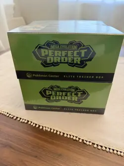 Pokemon TCG Perfect Order Pokemon Center Elite Trainer Box ETB Lot Of 2 Sealed - Image 2