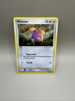 Whismur Reverse Holo 19 EX Promo Pokemon Card TCG Lightly Played Light Play LP - Image 1