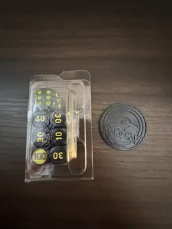 Pokemon TCG Perfect Order ETB Coin Dice and 65 Card Sleeves - Image 5