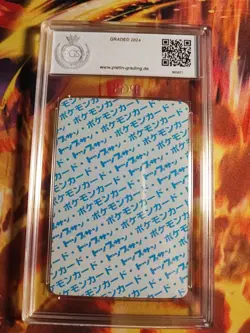 Pokemon Card Machollo Machop Topsun Blue Back 1995 Bandai Japanese PGS PSA 8 - Image 5