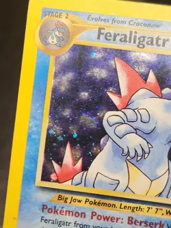 Pokemon TCG Neo Genesis Feraligatr 4/111 Holo Unlimited Rare Vintage Tcg Card Tr - Image 5