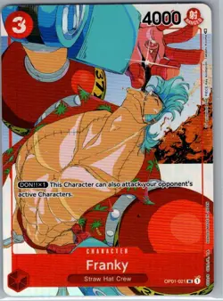 Franky (Gift Collection 2023) OP01-021 English - One Piece Card - NM - Image 1