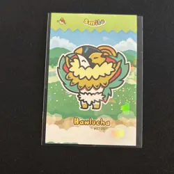 Limited Edition Full Art Rare Smile Hawlucha Pokemon Card Database #0701 ✨ - Image 1