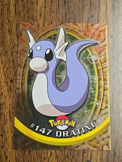 Dratini #147 - HOLO - Topps BLUE LOGO - TV SERIES - POKEMON CARD - Image 1