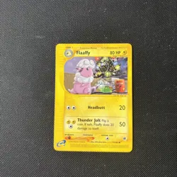 Pokemon Card Expedition Base Set Flaaffy 77/165 E Series Pokemon TCG - Image 2