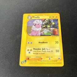 Pokemon Card Expedition Base Set Flaaffy 77/165 E Series Pokemon TCG - Image 3