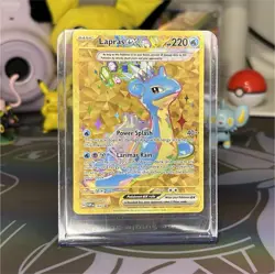 Pokemon Lapras EX 164 SV: Scarlet & Violet Promo Full Art Holo Tera Card - Image 1