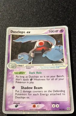 Pokemon EX EMERALD - #94/106 Dusclops ex - Ultra Rare Holo - ENG - HP/MP - Image 4