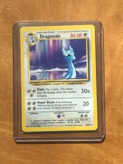 Dragonair 18/102 Non-Holo Rare Base Set 1999-2000 Pokemon - Image 1