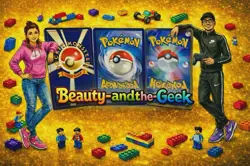 #V042 Pokemon Card Shown On Screen - Image 1