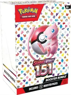 Pokemon 151 Booster Bundle 6 Packs Scarlet & Violet SEALED - Image 1