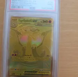 Pokemon TCG - Mega Charizard X EX 130/094 Hyper Rare - Phantasmal Flames - PSA 9 - Image 2