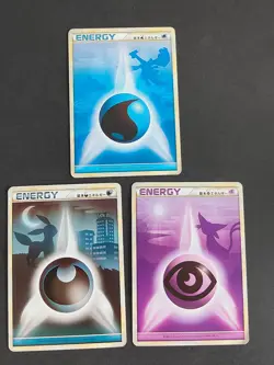 HP/LP Lugia Espeon Umbreon Energy Cards 2009 Legend Silhouette Lot Japanese eb96 - Image 1