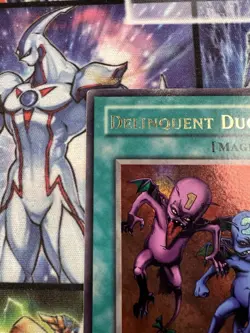 Yu-Gi-Oh Card - MRL-039 - DELINQUENT DUO (ultra rare holo) **1st Edition** NM - Image 3
