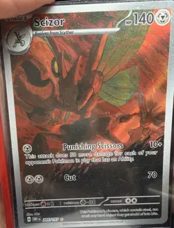 Scizor 205/197 Illustration Rare Obsidian Flames Pokemon NM - Image 1