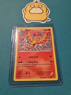 Pokemon TCG - Moltres 9/124 - XY Fates Collide Non-Holo Rare 2016 near mint - Image 1