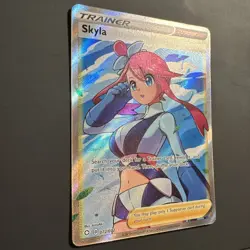 Skyla 072/072 Pokemon Shining Fates Ultra Rare Full Art Holo English - Image 4