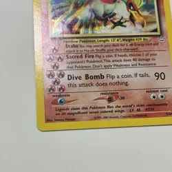 Pokemon TCG Ho-oh Neo Revelation Holo Rare 7/64 Nintendo 2000 NM LP - Image 5